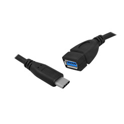 Kábel OTG zásuvka USBA-USBC 20cm SSC5520