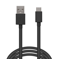 Kábel USBA-USBC 2m čierny