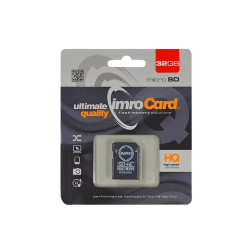 Karta micro SD+adaptér 32GB class10 IMRO UHS-I