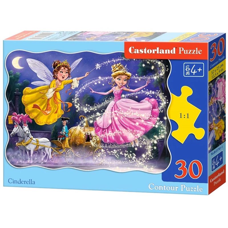 Castorland PUZZLE 30ks Cinderella 4+