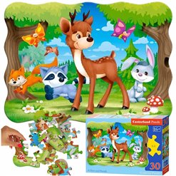 Castorland PUZZLE 30ks A Deer and Friends 4+