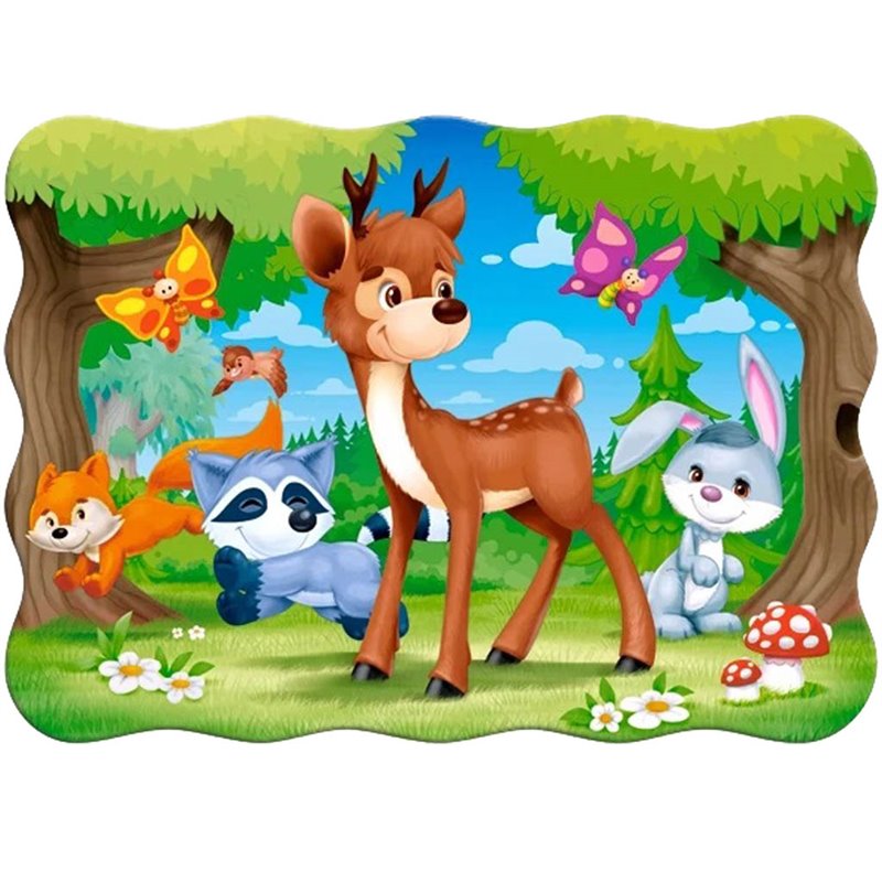 Castorland PUZZLE 30ks A Deer and Friends 4+