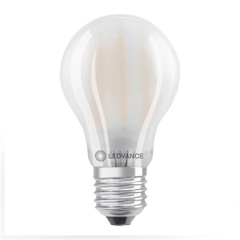 Žiarovka LEDVANCE LED CLA60 E27 6,5W/827 FILAMENT GLFR matná PERFOR-MANCE CLASS