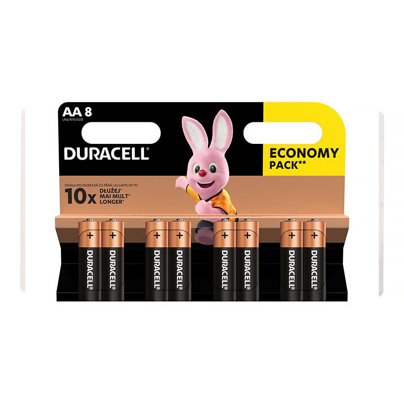 Batéria DURACELL LR06/AA BASIC alkalická 8blister