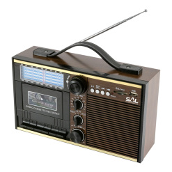 Rádio prenosné kazetové SAL RRT11B retro