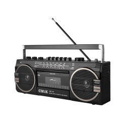 Rádio prenosné kazetové CMiK MK-132BT RETRO