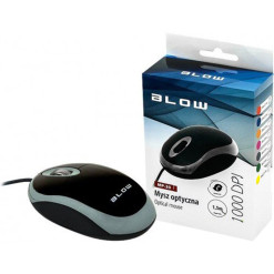Myš optická drátová BLOW MP-20 šedá