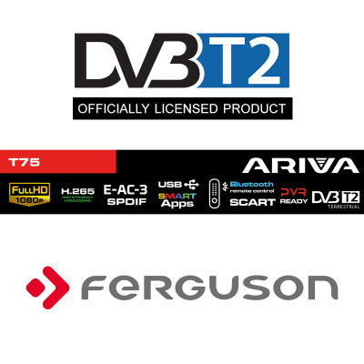 Prijímač terestriálny FERGUSON ARIVA T75 H.265