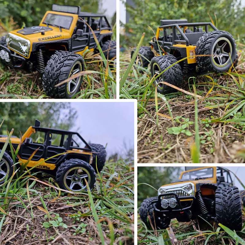RC model auto na D.O. JEEP CHARGE YELLOW 22201 (speed 22km/h)