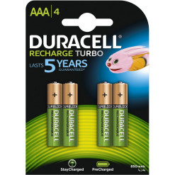 Batéria Duracell RTU RC03/AAA 900mAh 4blister NiMH