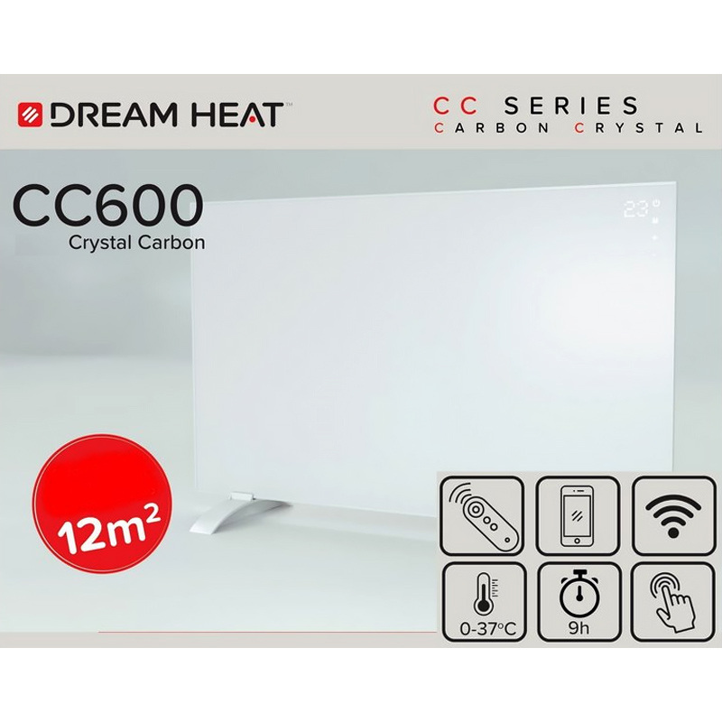 Ohrievač infrapanel DREAM HEAT CC 600W SMART WIFI