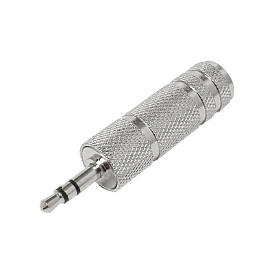 Redukcia vidl 1xJACK3,5st-1xJACK6,3st zd. AC6M KOV