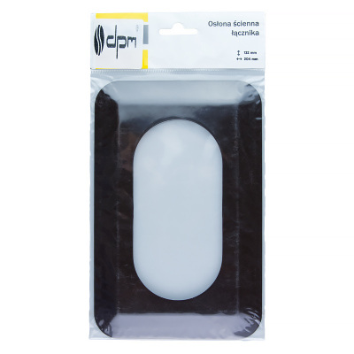 Kryt pod vypínač hnedý dvojitý