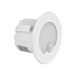 Svietidlo pozičné LED DPM YCB178W-PIR 1,2W/4000K biele 230V okrúhle