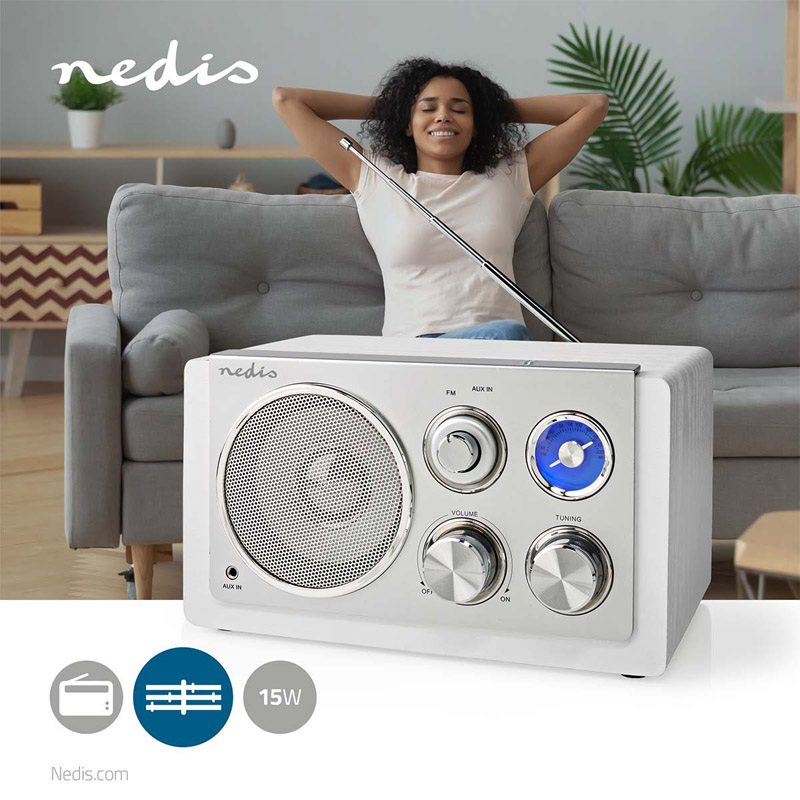 Rádio NEDIS RDFM5110WT