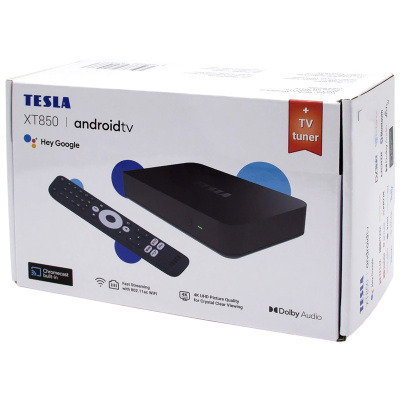 Prijímač Android smart TV BOX TESLA MediaBox XT850