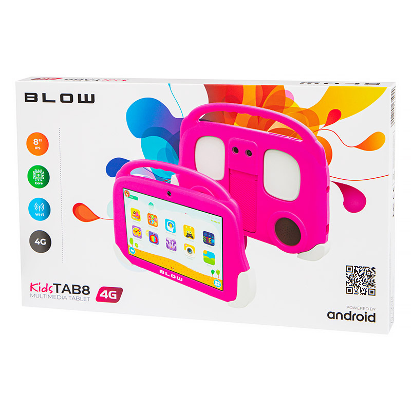 Tablet BLOW KidsTAB8 4G 4/64GB ružový 8"