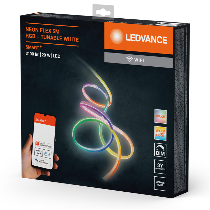Pás LED LEDVANCE SMART WIFI NEON FLEX 5M RGB TW IP44 /WM5/