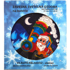 Vianočná dekorácia VODO20/mikuláš