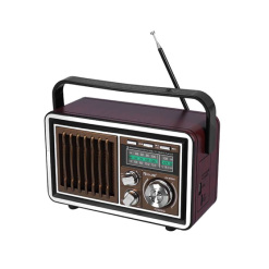 Rádio prenosné GOLON RX-BT065 BROWN retro