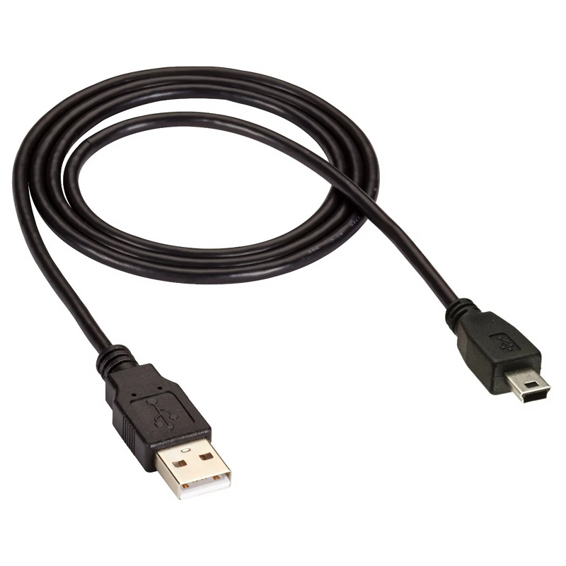 Kábel USBA-USBB mini 0,5m