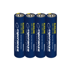 Batéria ESPERANZA LR03/AAA alkalická 4blister