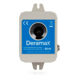 Odpudzovač vtákov Deramax-Bird do 300m 12V