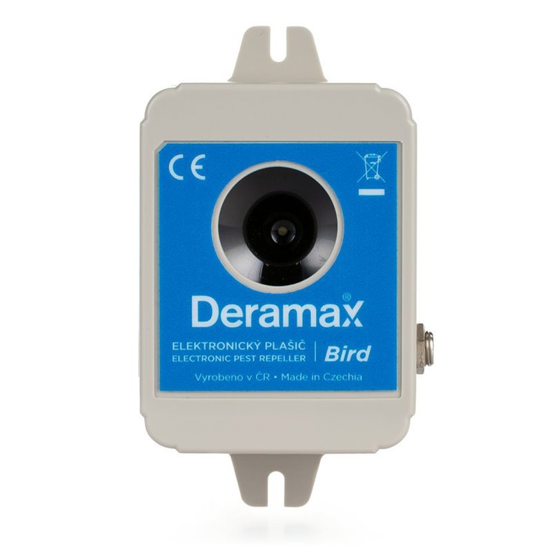 Odpudzovač vtákov Deramax-Bird do 300m 12V