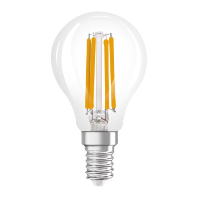 Žiarovka OSRAM LED SCLB40GD E14 4W/822-827 GLOW DIM sviečka