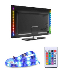 Pás LED sada pro TV na USB 2x50cm RGB SOLIGHT WM504