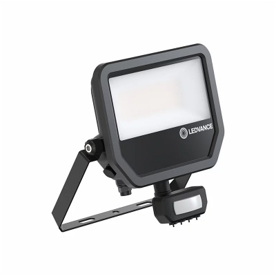 Reflektor LED 50W+PIR 4000K BK LEDVANCE FL KLM 41W/27W/4000K SENZOR SYM100 BK 6000/4000lm PMC