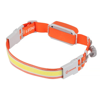 Svietidlo LED čelovka ACCU 3W LED PÁSIK LEDVANCE FLASHLIGHT COB HEADLAMP 300lm