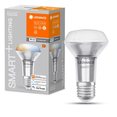 Žiarovka LEDVANCE LED SMART WIFI E27 R63 4,7W/2700-6500 CCT