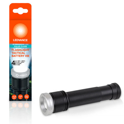 Svítilna ruční LED 6xAAA 15W 1400lm LEDVANCE FLASHLIGHT TACTICAL BATERRY HB