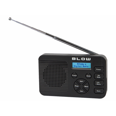 Rádio přenosné BLOW RK4 s BLUETOOTH a DAB+