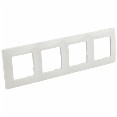 Štvorrámček LEGRAND NILOE 665004 biely