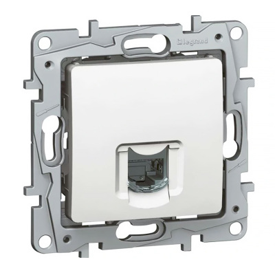 Dátová zásuvka 1xRJ45 Cat.6 FTP LEGRAND NILOE 764577 biela