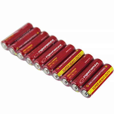 Batéria ESPERANZA R06 AA zinko-carbon 10box