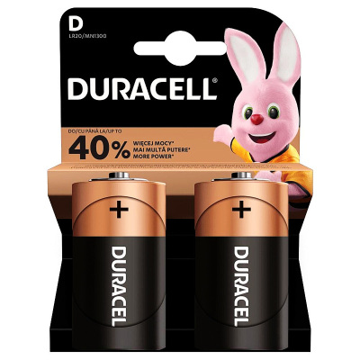 Batéria Duracell LR20 BASIC alkalická 2blister