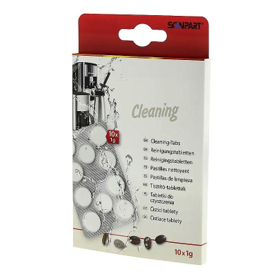 Čistiace tablety pre kávovary ScanPart Cleaning 10x1g