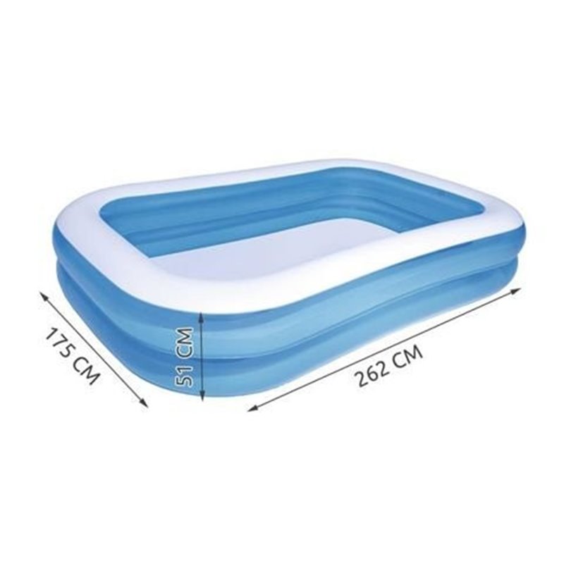 Bazén BESTWAY 54006 262x175x51cm modrý