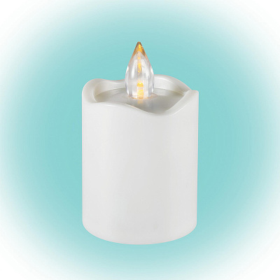 Sviečka LED biela - akrylový plameň HOME CDX2/WH