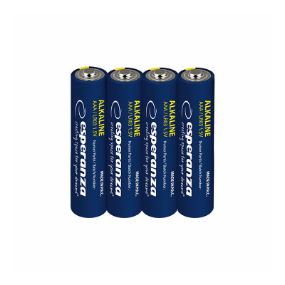 Batéria ESPERANZA LR03/AAA alkalická 4shrink