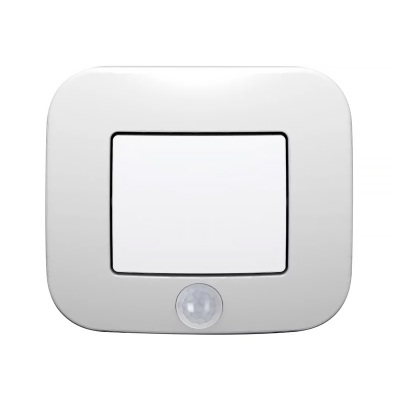 Svietidlo nočné LED OSRAM LUNETTA HALL WH do zásuvky s pohybovým senzorom