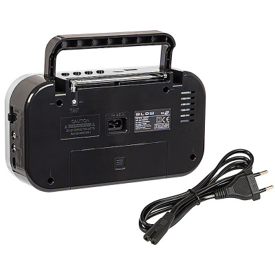 Rádio prenosné BLOW RA12 čierno-strieborné multimediálne