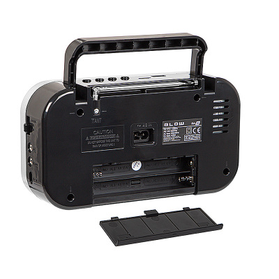 Rádio prenosné BLOW RA12 čierno-strieborné multimediálne