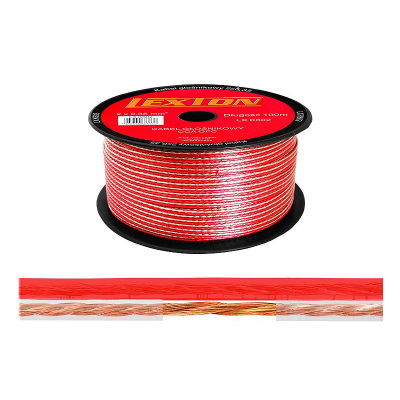 Reprokábel 2x0,35mm LEXTON LXK602 transparentný (KLS0,35T)