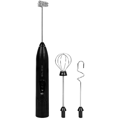 Napeňovač mlieka frapovač čierny BLOW 44-595 3v1 nabíjateľný