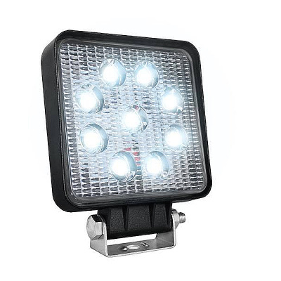 Reflektor LED 27W čierny IP67 9-60V LA201 na pracovné stroje 6500K