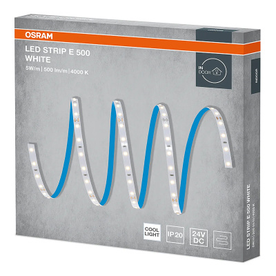 Led pás OSRAM LS E-500/840/5/IP20 5W/m 500lm/m 4000K IP20 24V